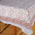 Block Printed Cotton Table Cover - 150 x 150 cms - The Nomads Tent